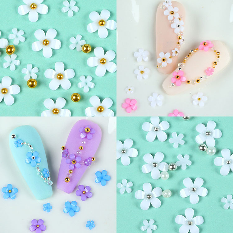 Гүлдер Nail Art аксессуарлары