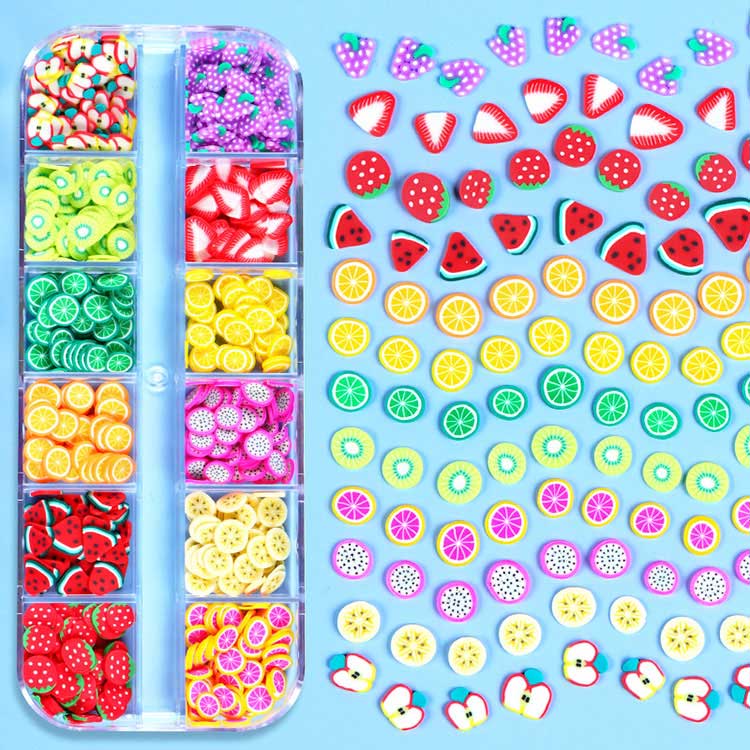 Nail Art жеміс тілімдері